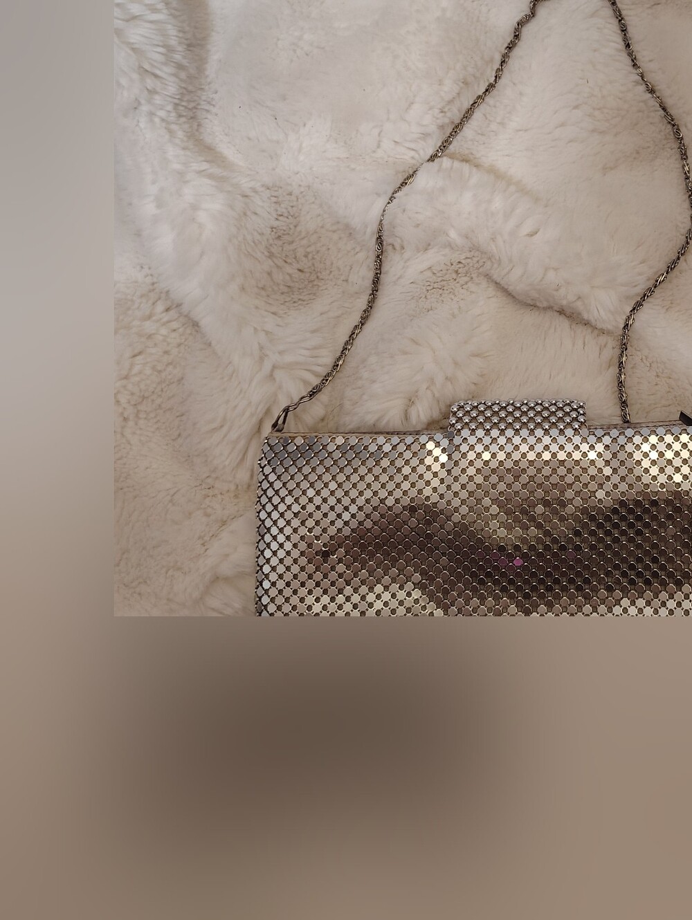 Aluminum Silver Clutch - Picture 3 of 11